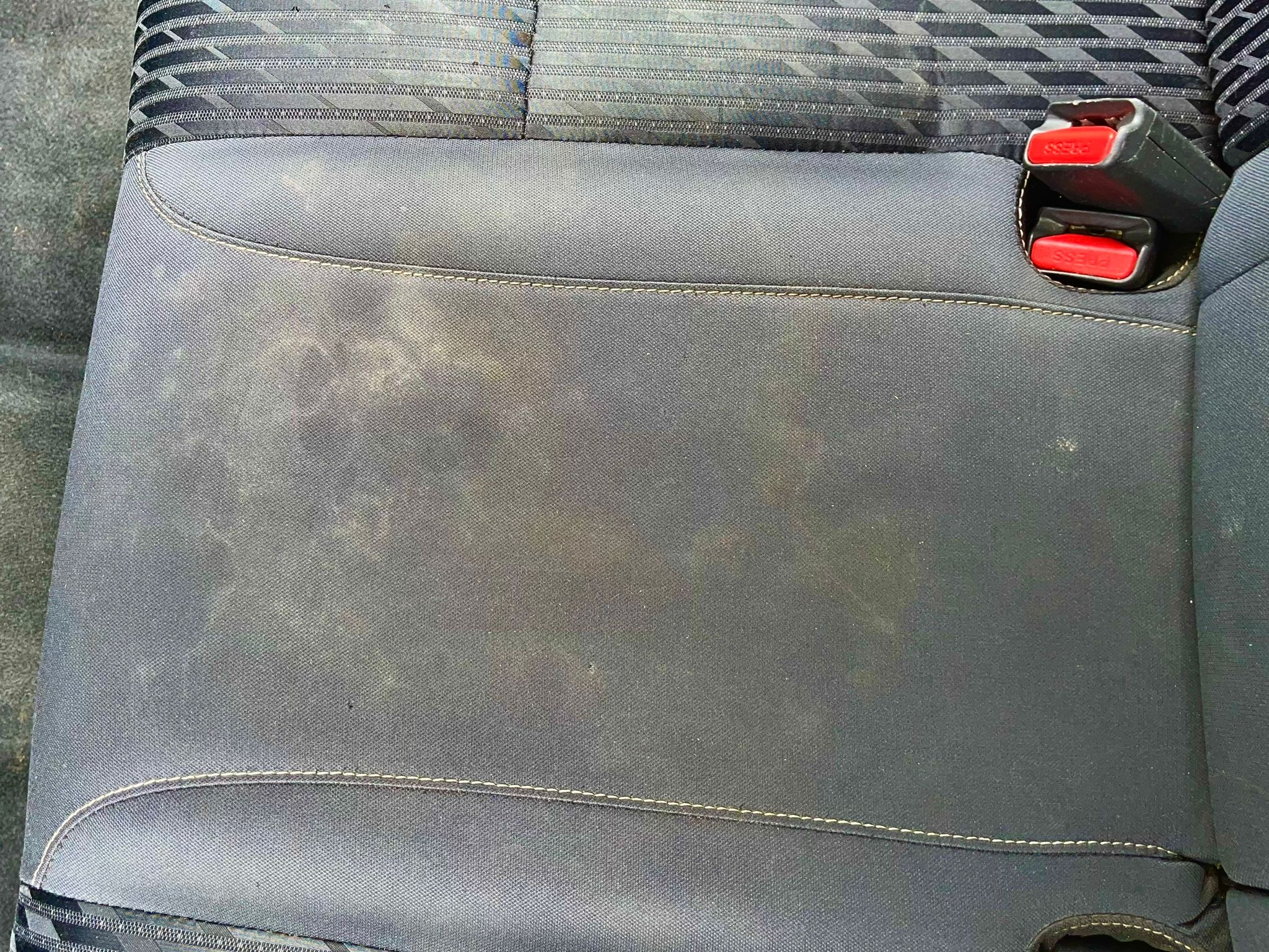 Before Interior Car Wash Service